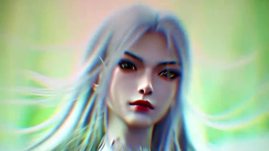 Kecantikan Liu Shen dengan rambut putih! | Perfect World Movie: Ninefold The Burning Sky